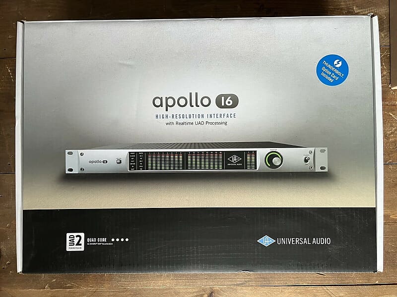 【完動美品】Universal Audio APOLLO 16 QUAD コア Universal Audio Apollo 16 MKII QUAD #16311211002593 (Used