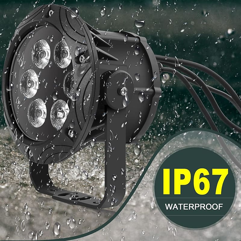 Led Par Lights Ip67 Waterproof 100W Stage Lights, Dmx512 Sound