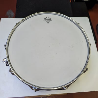 Classic 1970s Ludwig Chrome 5 x 14" Supraphonic Snare Drum - Looks Good - Sounds Great! image 6