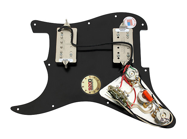 DiMarzio Steve Lukather Loaded Strat Pickguard Transition
