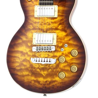 Aria Pro II PE-480 Brown Sunburst Electric Guitar image 2