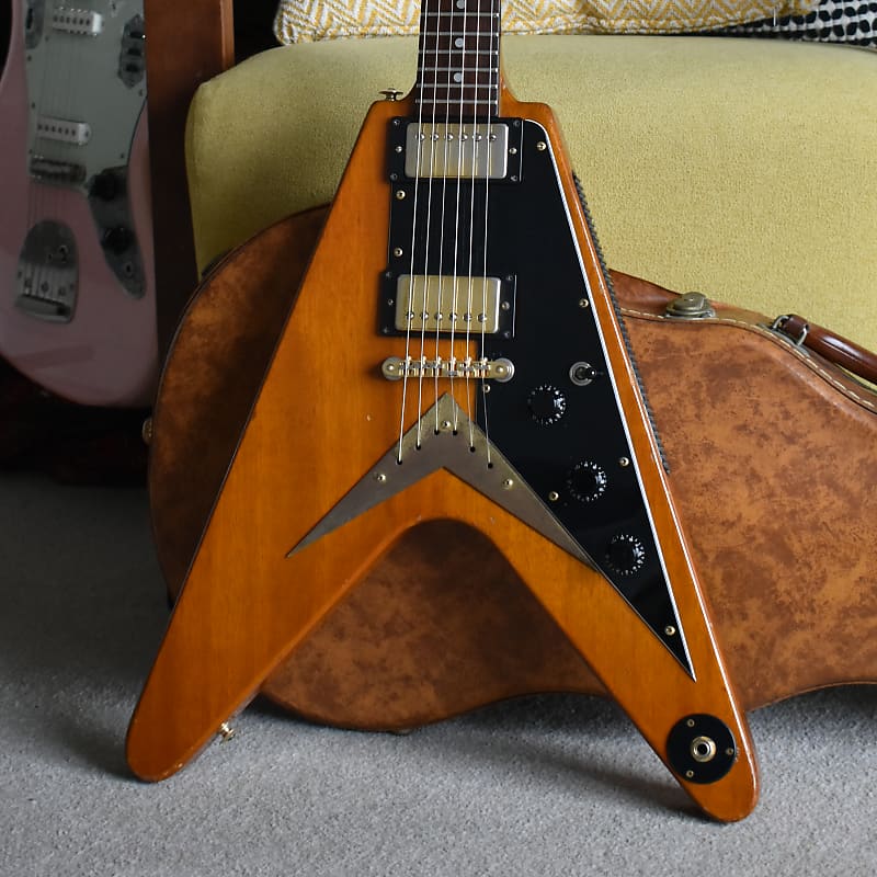 早い者勝ち Tokai 1982 TFV-70 Lawsuit MIJ, Japan, Natural, V Flying 1958 ギター