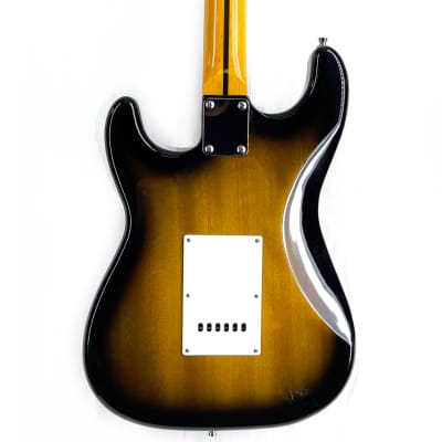 (B Stock) Oscar Schmidt OS-300-TS Strat Style Electric Guitar - Tobacco Sunburst image 4