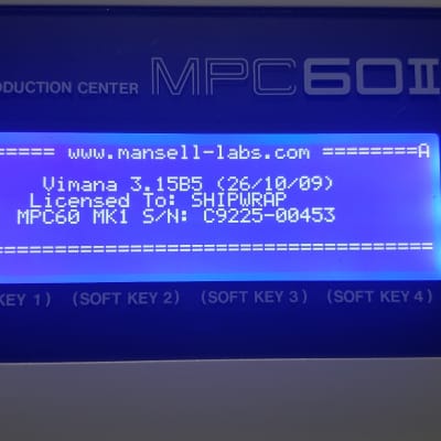 Akai MPC60 Mk2 Fully Loaded MPC 60 w/ Max RAM, USB Floppy Emulator, Latest OS image 5