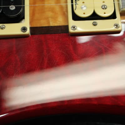 B.C. Rich Mockingbird NJ Classic Transparent Red Electric Guitar image 6