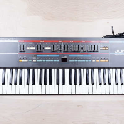 Roland Juno-106 61-Key Programmable Polyphonic Synthesizer 1984 100V Made in Japan MIJ w/ Hard Case image 14