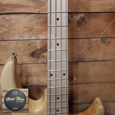 Peavey Milestone electric bass natural. "Great Seller, fast shipping. "- Reverb user image 4