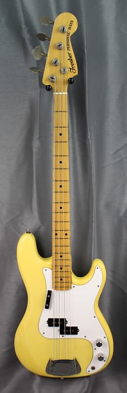 FRESHER Personnal Bass Precision FP'  1970s - YWhite - Japan import image 1