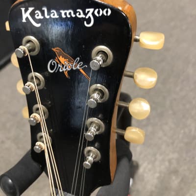 Vintage 1940's Kalamazoo Oriole Mandolin with Original Case image 9