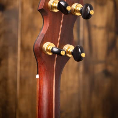 Wickland  Pacific Yew and Padauk Clawhammer Banjo image 10