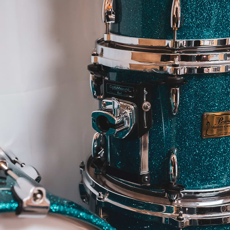 Pearl Masters Custom Maple MMX 6pc Drum Shell Pack, Blue Pearl Masters Custom Maple MMX 6pc Drum Shell Pack, Blue