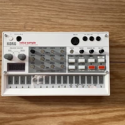 Korg Volca Sample Digital Sample Sequencer 2010s - White