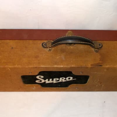 1955 Supro Lap Steel With Amp-In-Case  *Rare* image 7