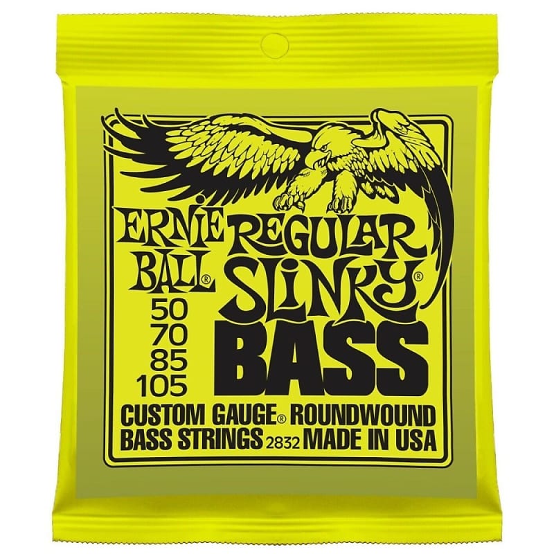 Ernie Ball Regular Slinky Nickel Wound Bass String Set, .050 - .105 image 1