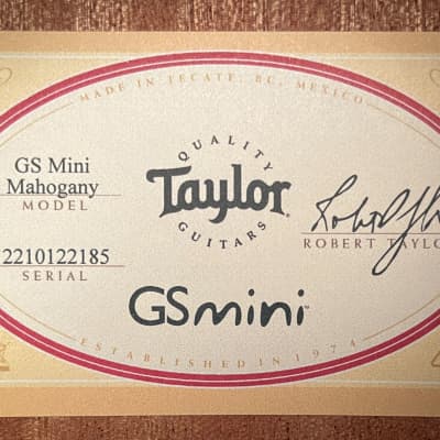 Taylor GS Mini Mahogany image 24