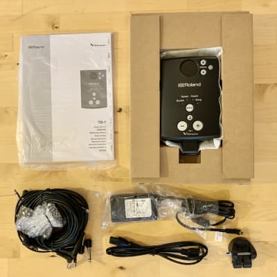 NEW Roland TD-1 V-Drum Module with Cable Snake, Power Adapter and Manual - Machine Brain image 1