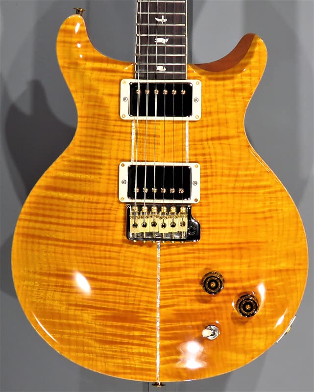 PRS Santana Retro 10 Top 2022 Santana Yellow w/Hardshell Case | Reverb