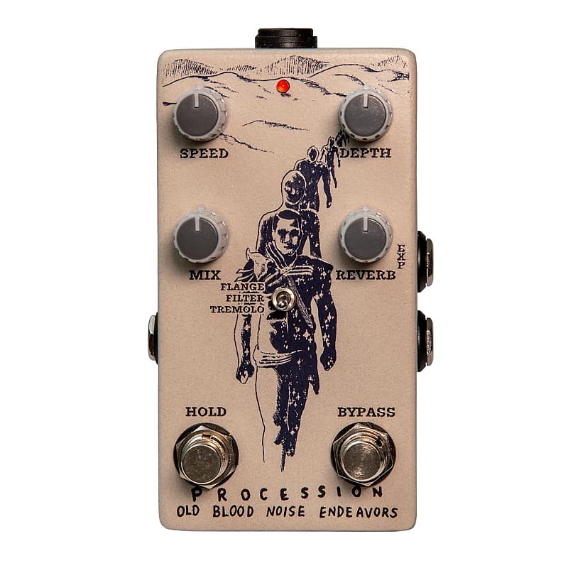 Old Blood Noise Endeavors Procession Sci Fi Reverb Effects Pedal