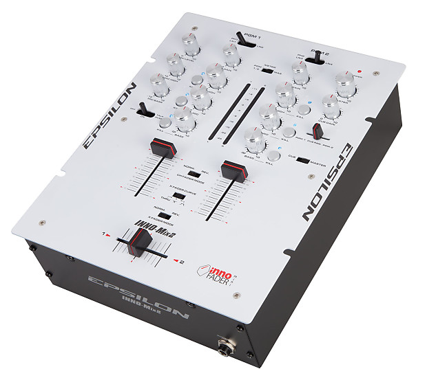 Epsilon - INNO-Mix2 - Ultra Compact Pro DJ Battle Mixer - White image 1