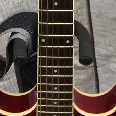 Washburn HB30CH Hollowbody Electric Guitar – Cherry image 5