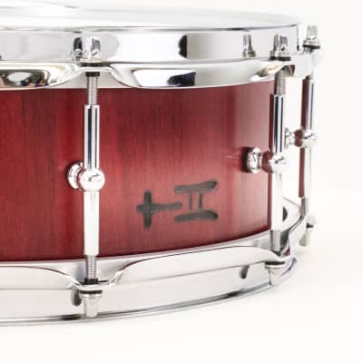 TreeHouse Custom Drums 4½x14 Solid Stave Bubinga Snare Drum image 7