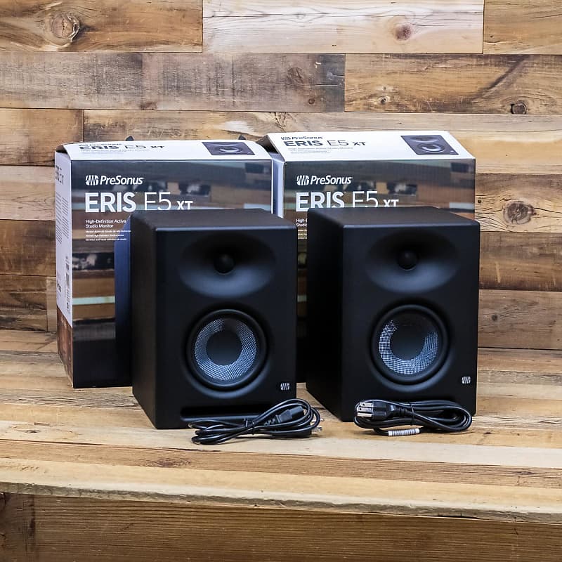 Open Box PreSonus Eris E5 XT Studio Monitor, Stereo Pair | Reverb