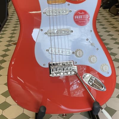 Fender Squier Classic Vibe 50s Stratocaster MN Fiesta Red image 3