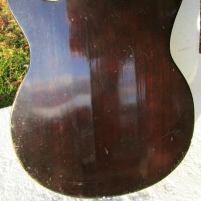 Zim Gar Model J-2 Guitar,  1960's ,  Made In Japan,   Sunburst Finish,   Sounds Great image 10