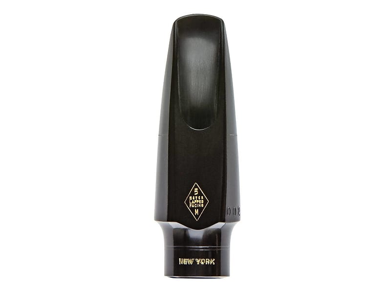 New York Alto Sax Hard Rubber Mouthpiece (6M) | Reverb