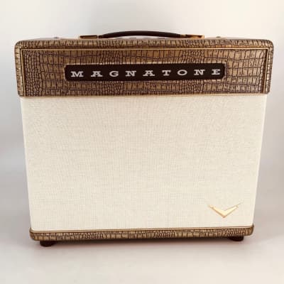 Magnatone Super Fifteen Combo 1x12" - Gold Croc image 1