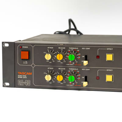TASCAM GA-40 Quad Noise Gate – Vintage 4-Channel Dynamic