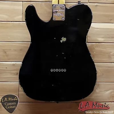 Fender Custom Shop Limited Edition Relic Tele Caballo Tono, Maple Fingerboard, Black 1510046806 image 2