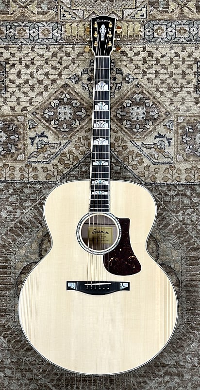 Eastman AC630-BD Jumbo Acoustic Guitar in Blonde w/ Case, Setup #3123 image 1