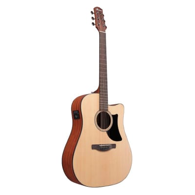 Ibanez AAD50CE Advanced Acoustic-Electric Guitar - Low Gloss Natural image 4