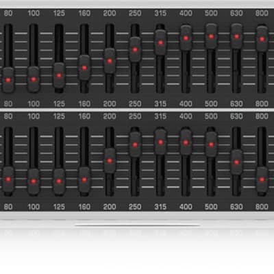 Behringer Ultragraph Pro FBQ3102HD 31-Band Stereo Graphic EQ Behringer Ultragraph Pro FBQ3102HD 31-Band Stereo Graphic EQ