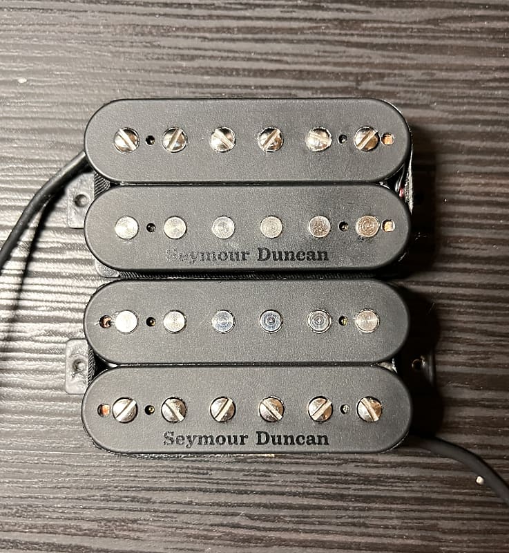 Seymour Duncan Custom 5 bridge and Jazz Neck 2021 Black SH14 SH2N Humbucker  pickup set pair