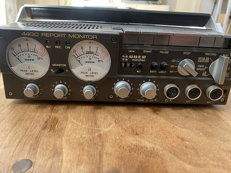UHER 4400 Report Monitor Stereo Reel to Reel Tape Machine