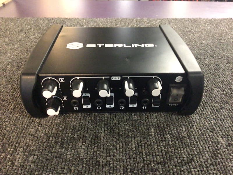 Used Sterling SHA4 4 CHANNEL HEADPHONE AMP Reverb