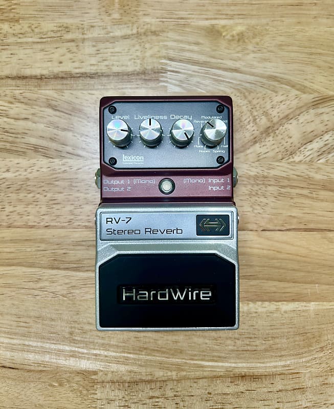 DigiTech Hardwire RV-7 Stereo Reverb