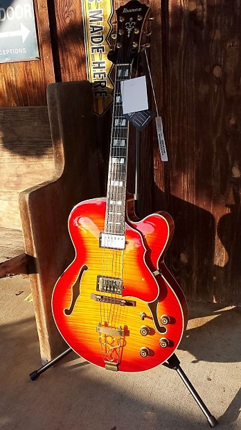 Ibanez AF-155 Artstar / Full-Acoustic Electric Guitar w