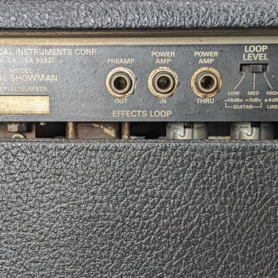 Fender Dual Showman (Red Knob) Guitar Amplifier Head- 25 watt /100 watt amp head image 6