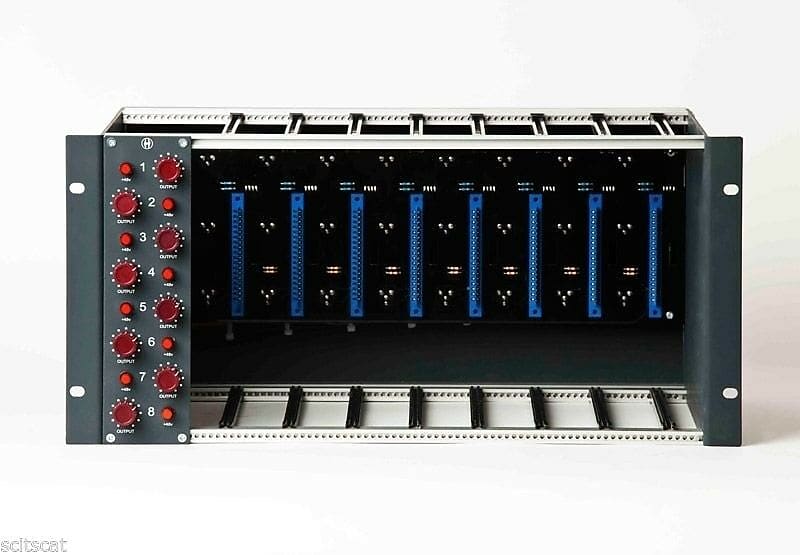 New Heritage Audio 8-Channel Frame for Neve 80-Series Modules image 1