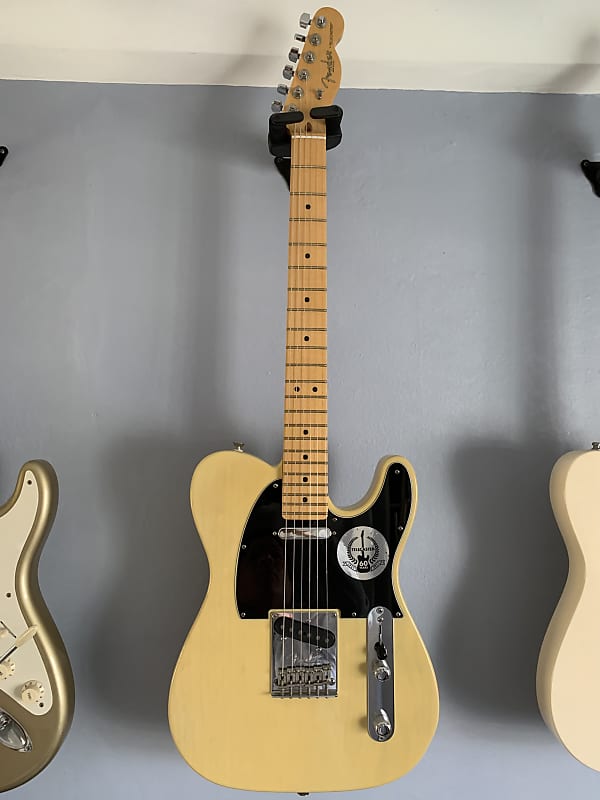 Fender Limited Edition 60th Anniversary Telecaster with Maple Fretboard 2011 - Blackguard Blonde image 1
