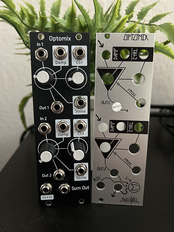Make Noise Optomix v2 Black/Silver Reverb