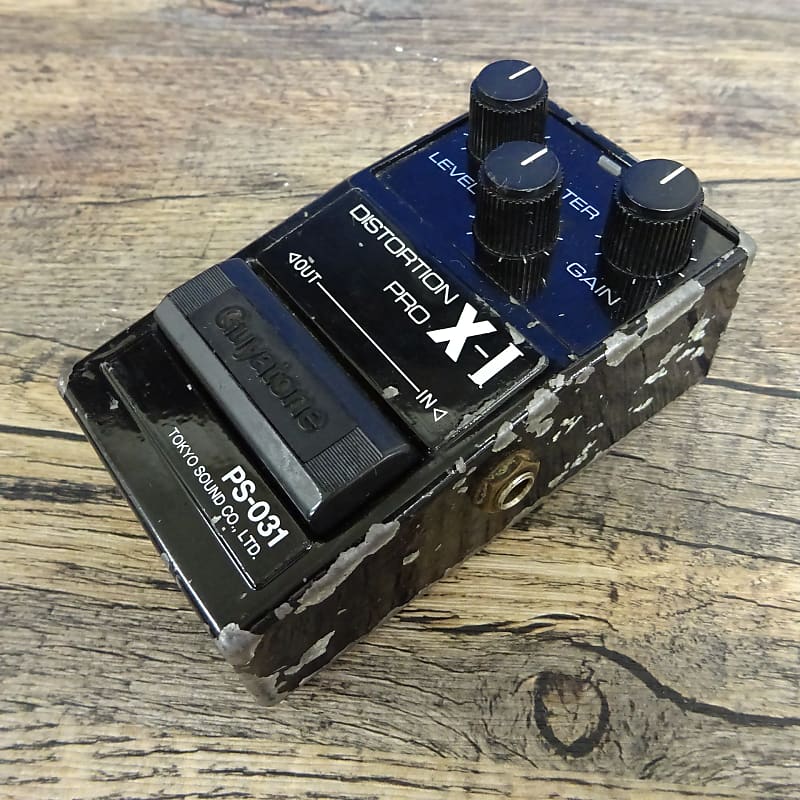 Guyatone PS-031 Distortion PRO X-I RAT Style LM308 1980s