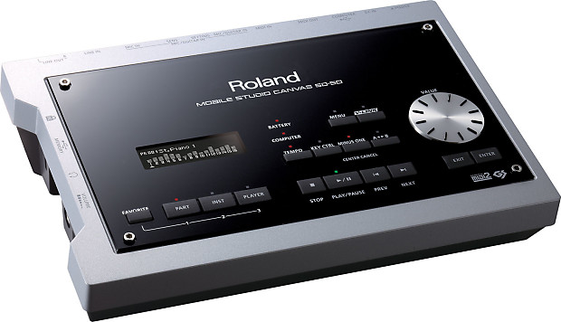 Roland SD-50 Mobile Studio Canvas Midi Module & Mac/Windows Interface