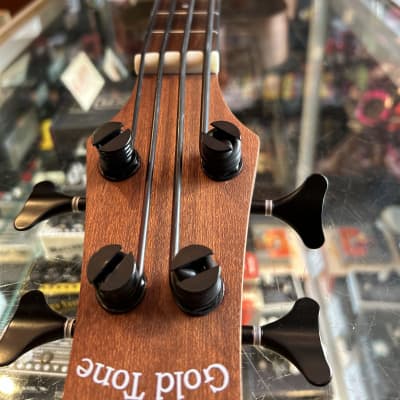 Gold Tone M-Bass Micro 23" Scale Acoustic/Electric Bass Natural 2023 image 17
