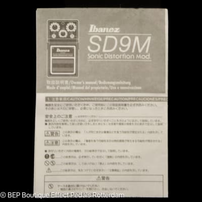 Ibanez SD9M Sonic Distortion Mod s/n 1140075 image 11
