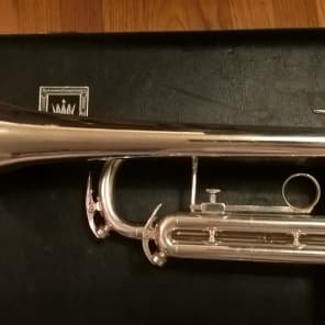 Vintage 1969 King Silver Flair 1055T Trumpet image 9