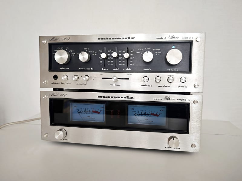 Marantz 140 + 3200  			
